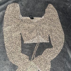 Small Cheetah blouse